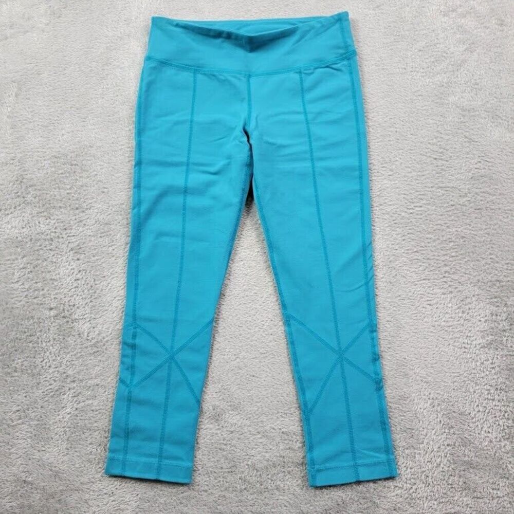 PrAna Leggings Womens XS‎ Blue Athleisure Workout Yoga Stretch Breathe